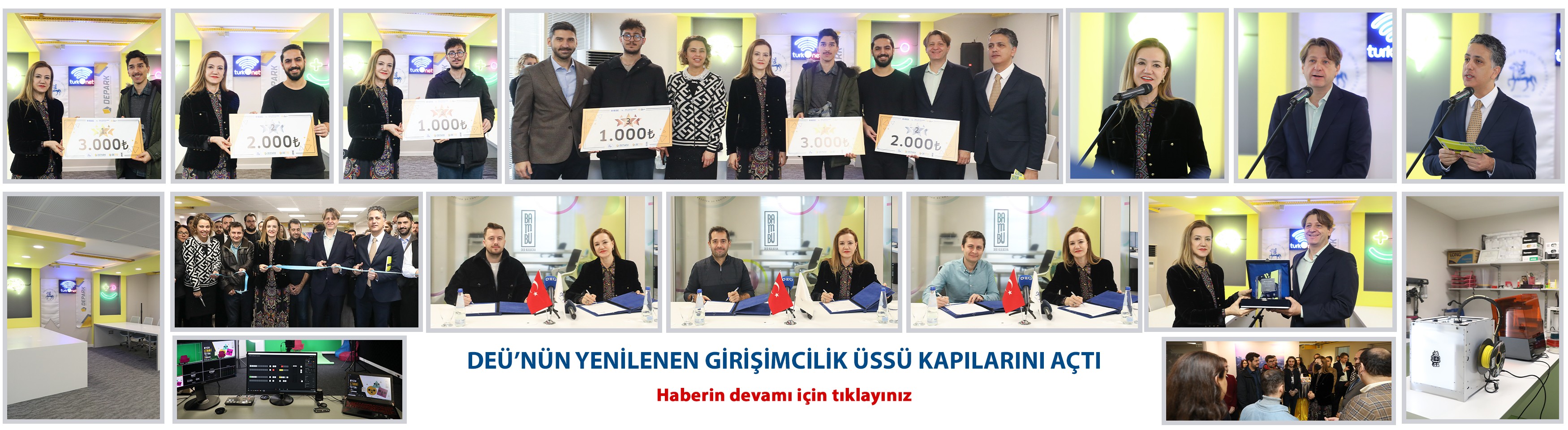 DEÜ’NÜN YENİLENEN GİRİŞİMCİLİK ÜSSÜ KAPILARINI AÇTI